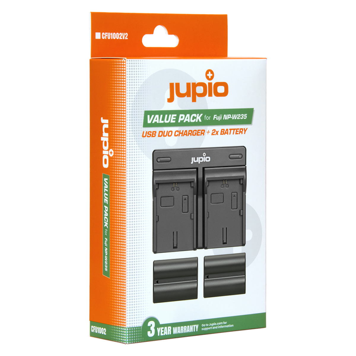 Dual Ladegerät für Fuji NP-W126S + 2x ..